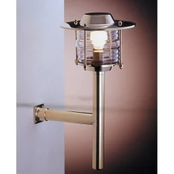 Maritime Außenwandleuchte Messing IP43 rostfrei