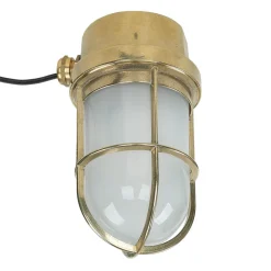 Messing Deckenleuchte IP44 Maritim Schiff außen