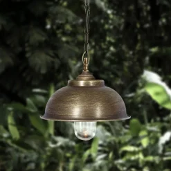 Messing Pendelleuchte Lipari