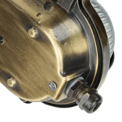 Messing Wandleuchte oval IP64 Maritim außen