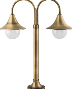 Messing Wegeleuchte 65cm hoch Maritim außen VOLOS