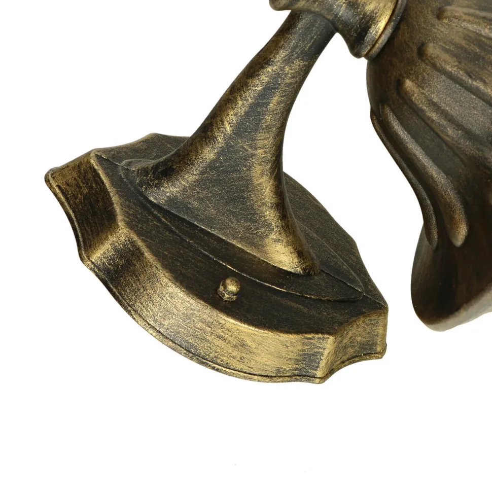 MILANO Außen Wandleuchte Gold Antik E27 rustikal