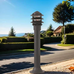 Moderne Außen Stehleuchte Wegelampe E27 BOLLARDS