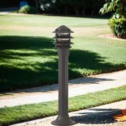 Moderne Außen Stehleuchte Wegelampe E27 BOLLARDS
