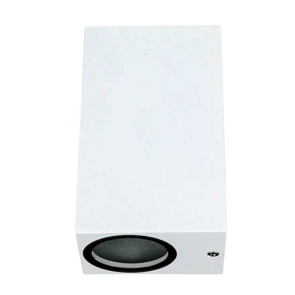 Moderne Außenlampe AALBORG Up & Down Aluminium