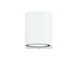 Moderne Außenwandleuchte Down Spot halbrund AALBORG