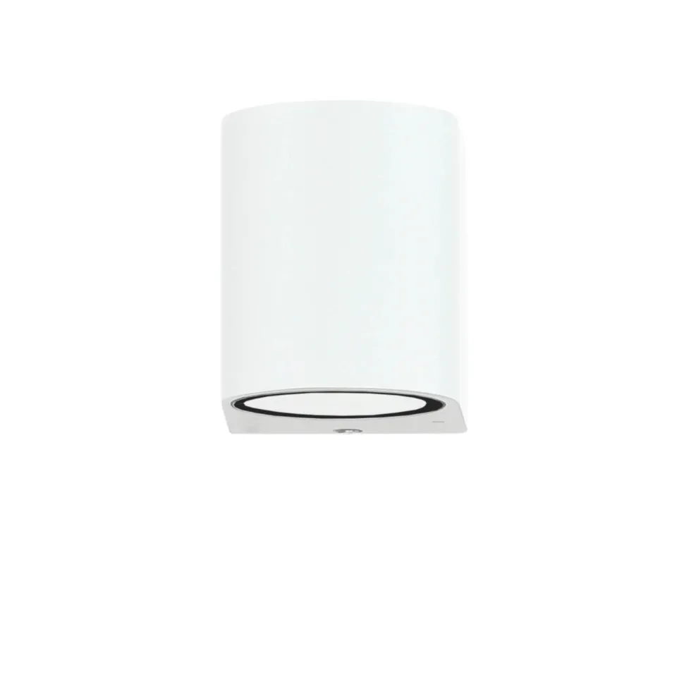 Moderne Außenwandleuchte Down Spot halbrund AALBORG