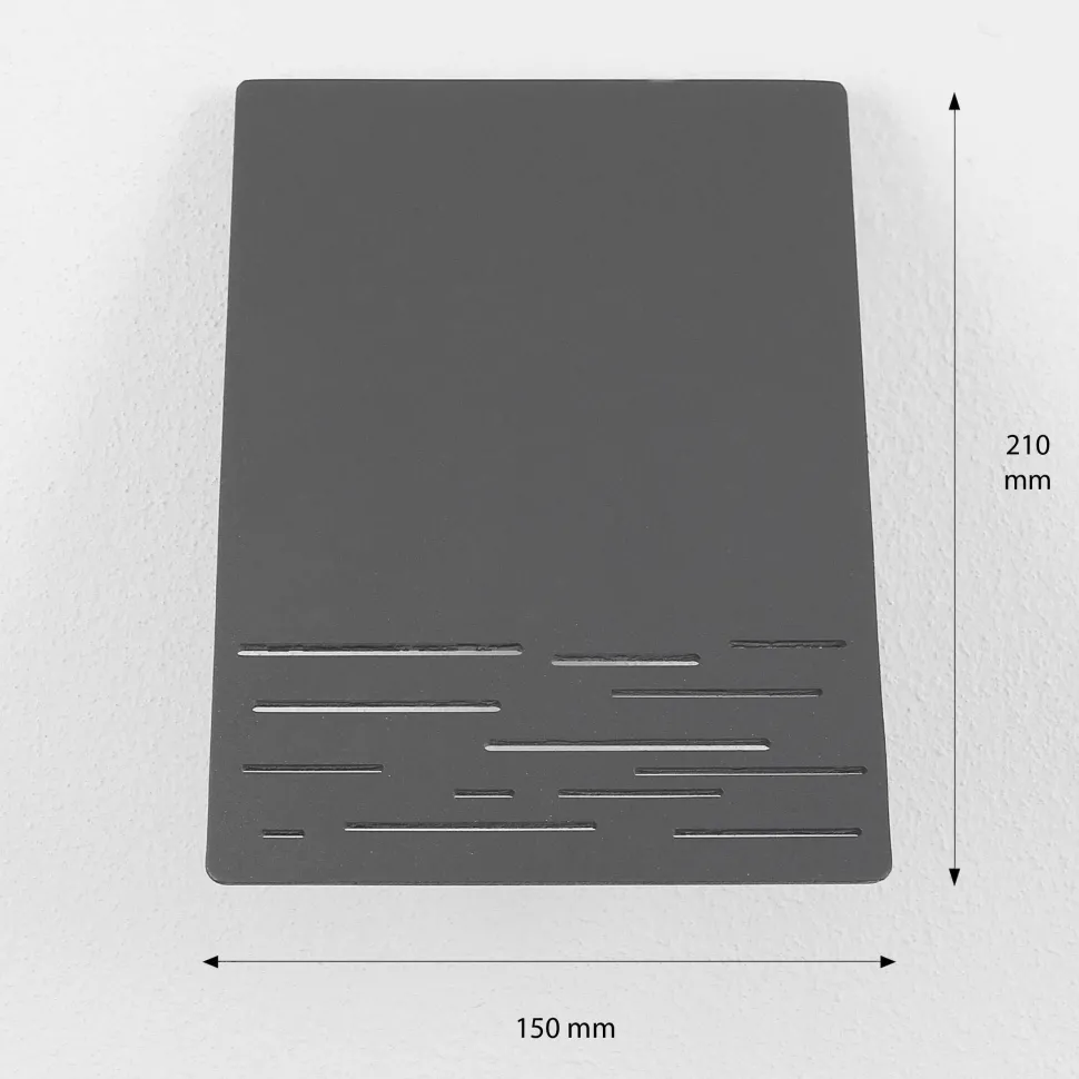 Moderne Außenwandleuchte LED anthrazit