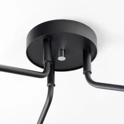 Moderne Deckenleuchte Schwarz drehbar