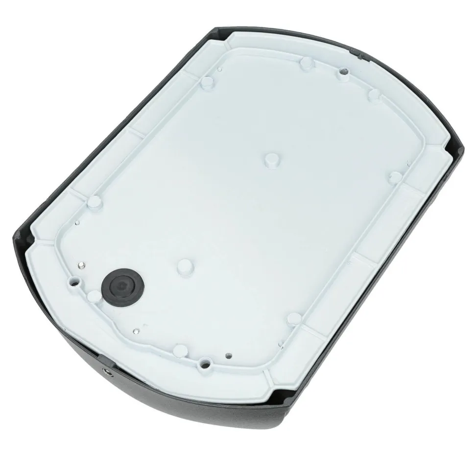 Moderne halbrunde Außen Gartenleuchte QUARTZ Anthrazit farben