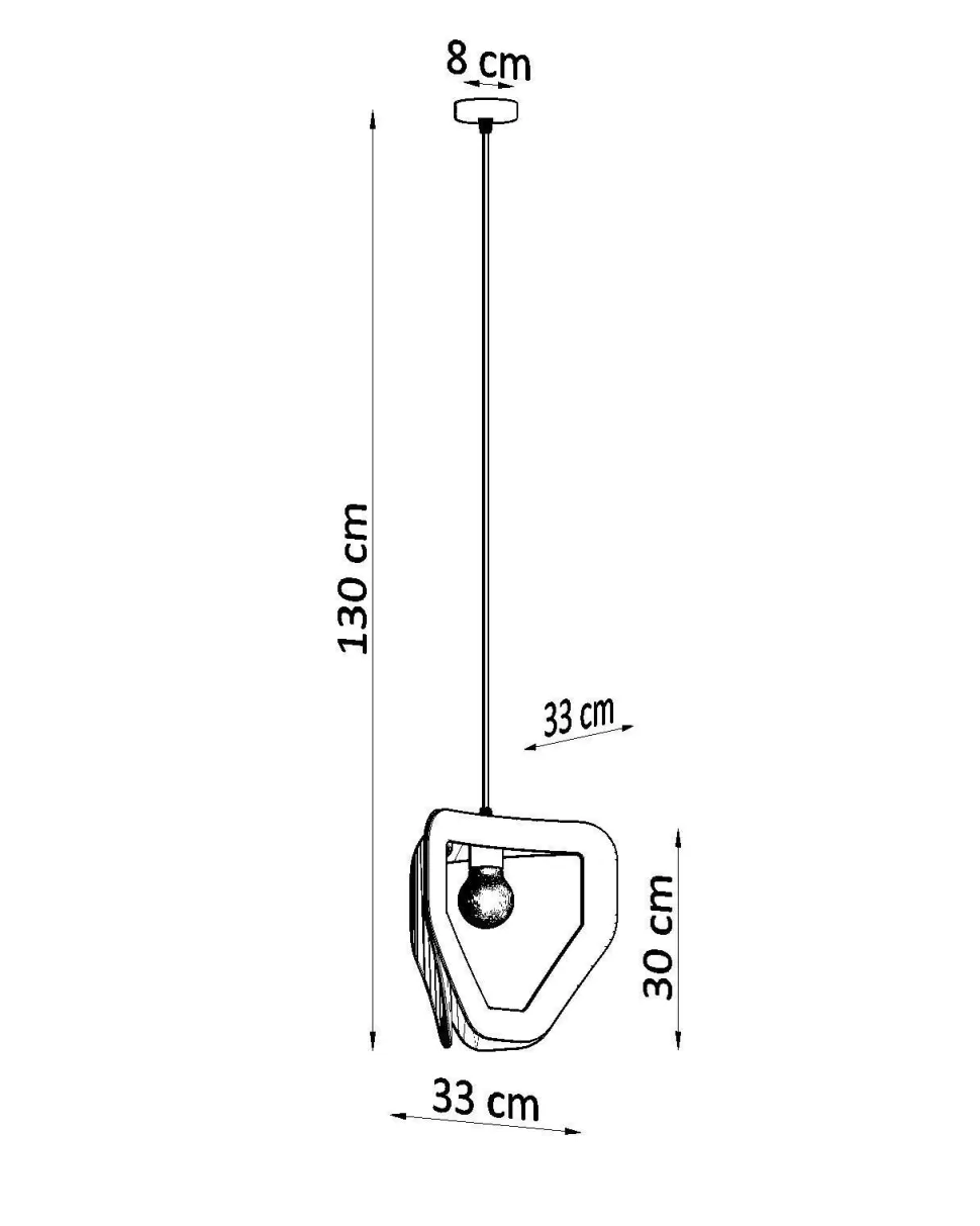 Moderne Hängelampe Metall Schwarz verstellbar E27