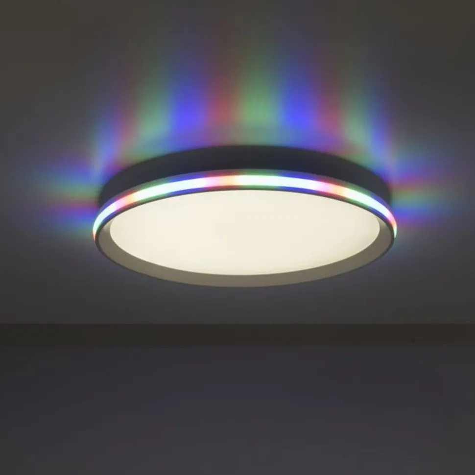 Moderne LED Deckenlampe RGB Licht Ø45 cm 2800 lm 22 W