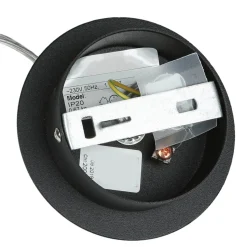 Moderne Loft Hängeleuchte in grau