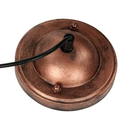 Moderne Pendelleuchte FISHERMAN in Kupfer Antik