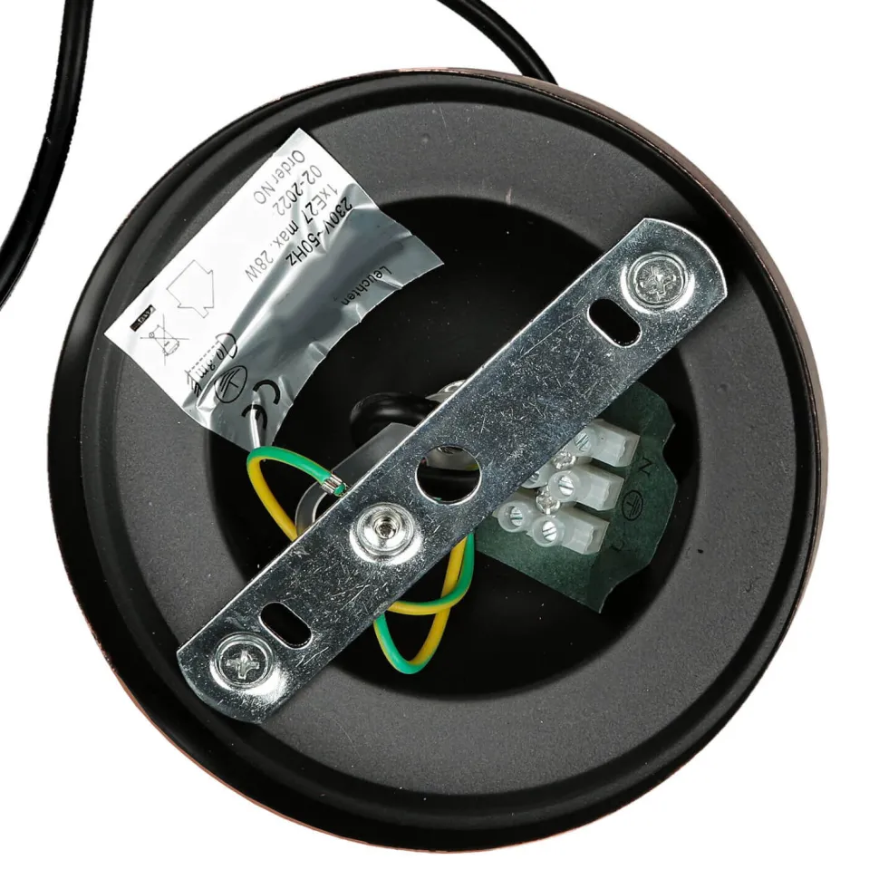 Moderne Pendelleuchte FISHERMAN in Kupfer Antik