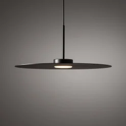 Moderne Pendelleuchte Stahl GX53 rund Ø40 cm Schwarz