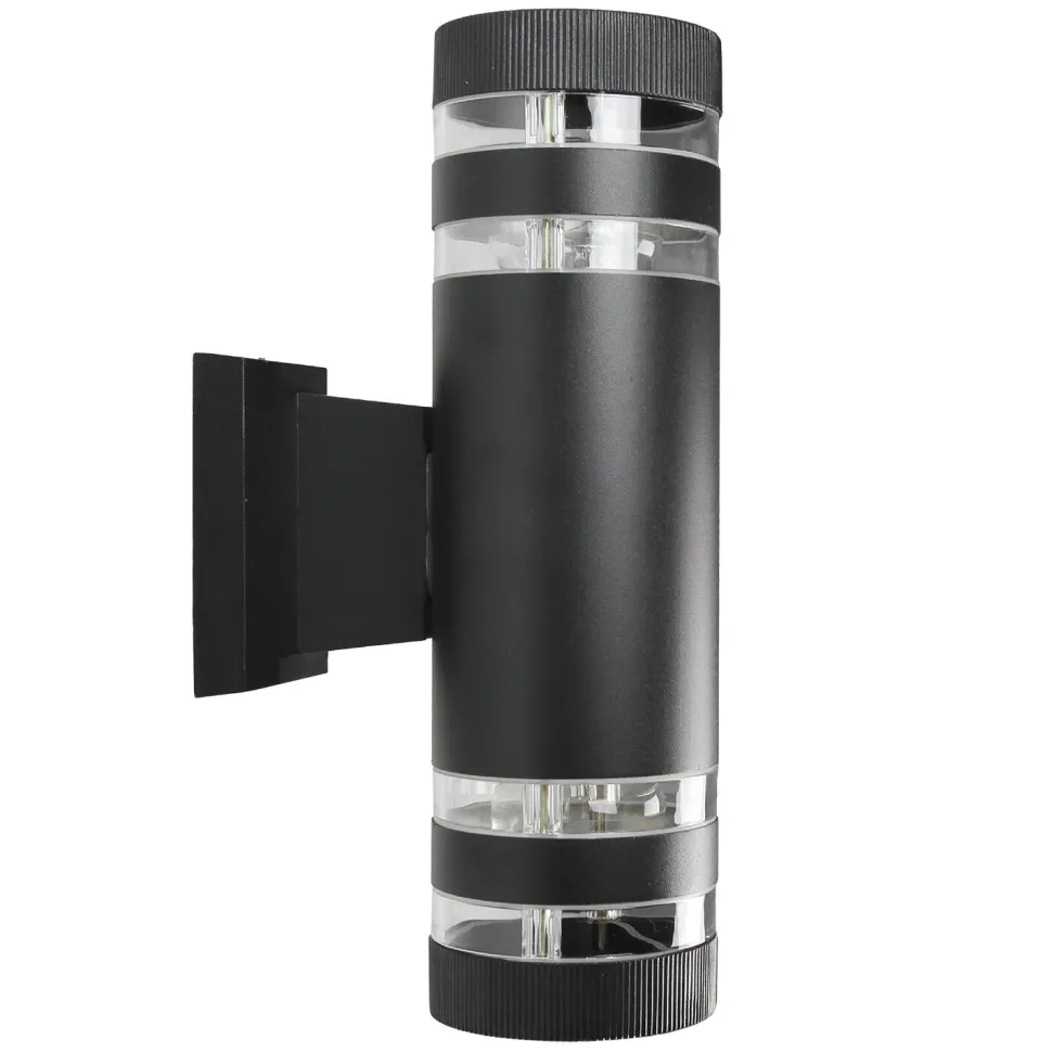 Moderne runde Außenwandlampe