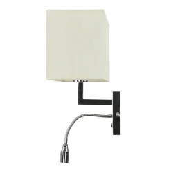 Moderne Wandleuchte mit LED Lesearm