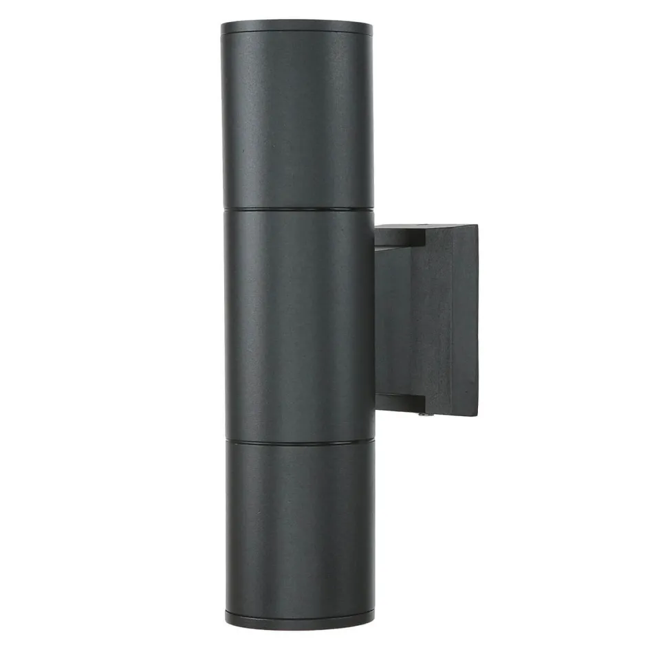 Moderne Wandleuchte Schwarz Up Down IP54 Outdoor