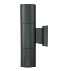 Moderne Wandleuchte Schwarz Up Down IP54 Outdoor
