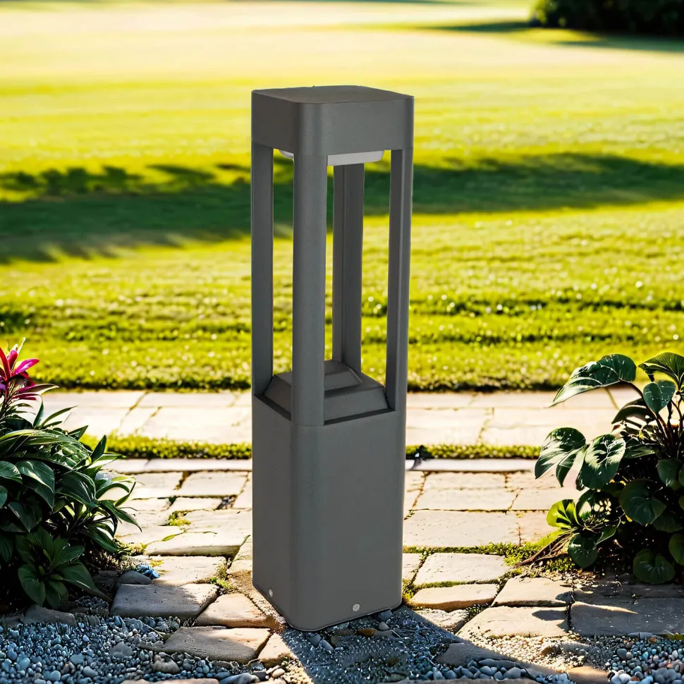 Moderne Wegeleuchte Anthrazit 50 cm IP54 GX53