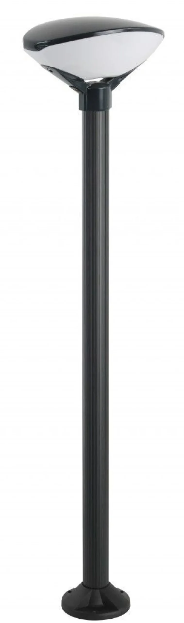Moderne Wegeleuchte außen IP54 169cm E27 Schwarz