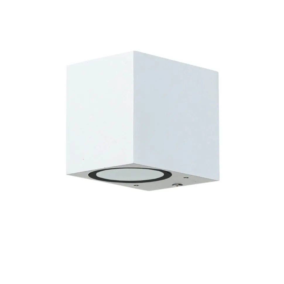 Moderner quadratischer Außen Down Strahler AALBORG