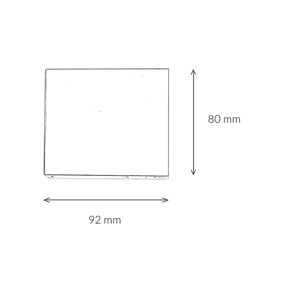 Moderner quadratischer Außen Down Strahler AALBORG