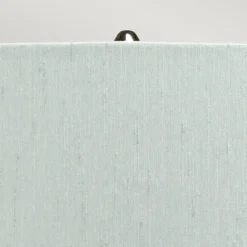 Nachttischlampe Glas Stoff 78,7 cm beleuchteter Sockel