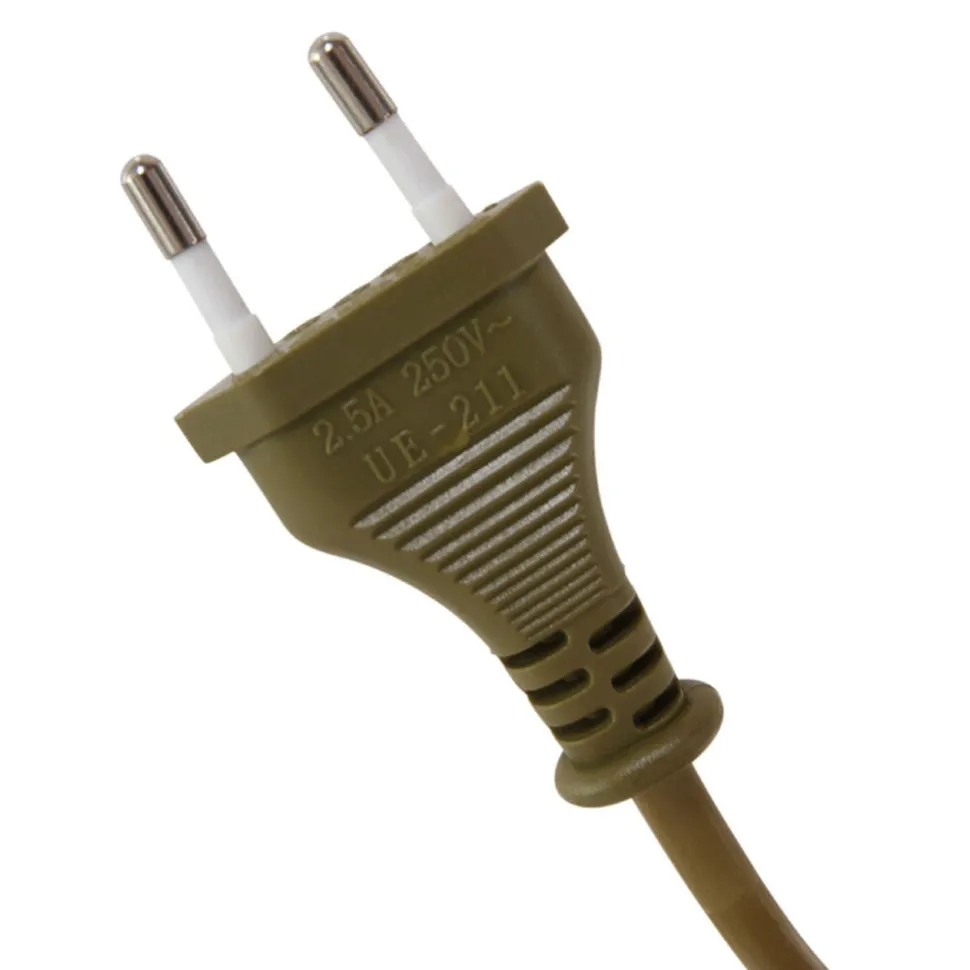 Nachttischleuchte Metall Glas in Bronze Creme E27 45 cm