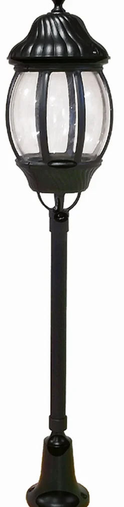 Nostalgische Wegeleuchte AILEAN Schwarz 93 cm