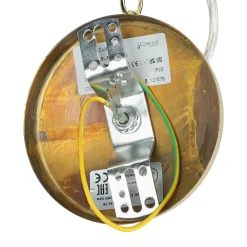 Outdoor Hängeleuchte Messing Glas Vintage Design E27