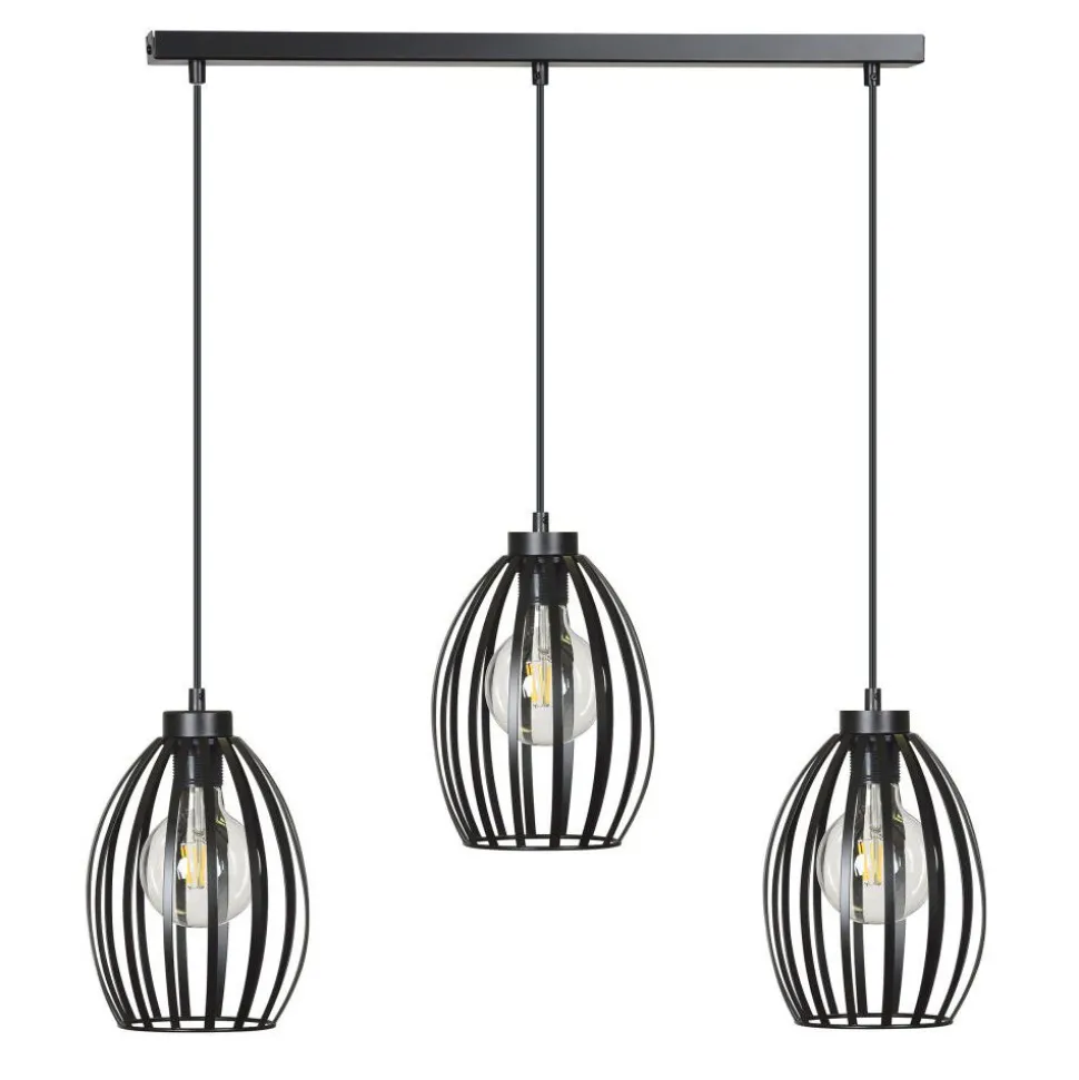 Pendellampe Modern Schwarz Wohnzimmer Esszimmer