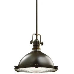 Pendellampe PILANGO Braun Ø34cm Esstisch Lampe