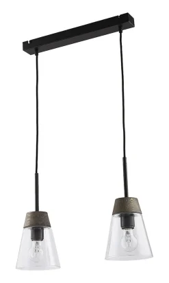 Pendelleuchte ARAVAE Glas länglich Esszimmer Lampe