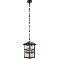 Pendelleuchte außen E27 IP44 Garten Haus Rustikal