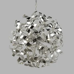 Pendelleuchte Chrom D: 60 cm Metall 6x G9 dekorativ