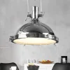 Pendelleuchte Ø45cm Industrie Wohnzimmerlampe Chrom