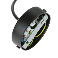 Pendelleuchte Draht Schwarz geometrisch Esstisch