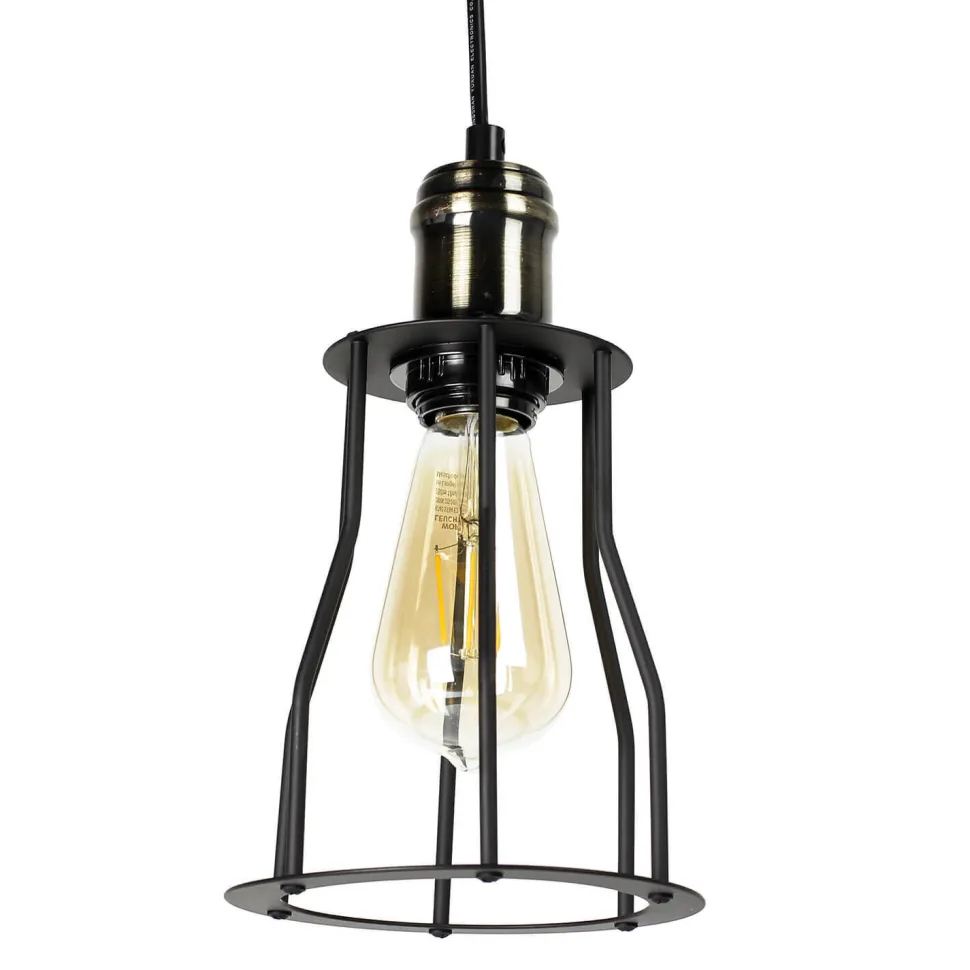 Pendelleuchte DURHAM in Kupfer E27 Industrial Design