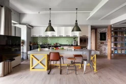 Pendelleuchte E27 Braun rustikal