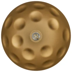 Pendelleuchte E27 in Schwarz Gold matt Ø 50 cm