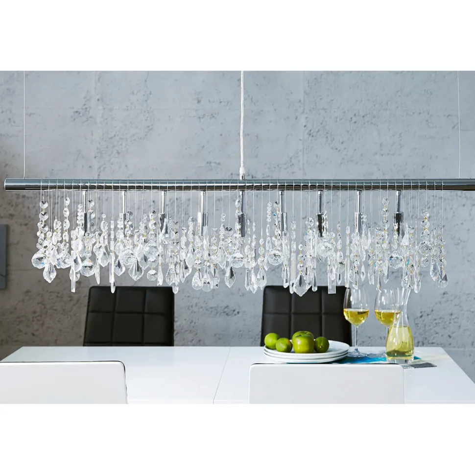 Pendelleuchte Esstisch Kristall Moderne Lampe E14