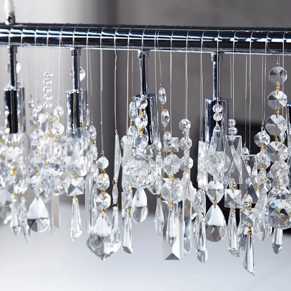 Pendelleuchte Esstisch Kristall Moderne Lampe E14