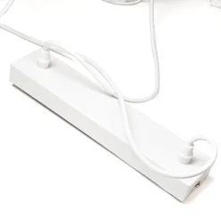 Pendelleuchte Esstisch Weiß Drahtgestell Schirm