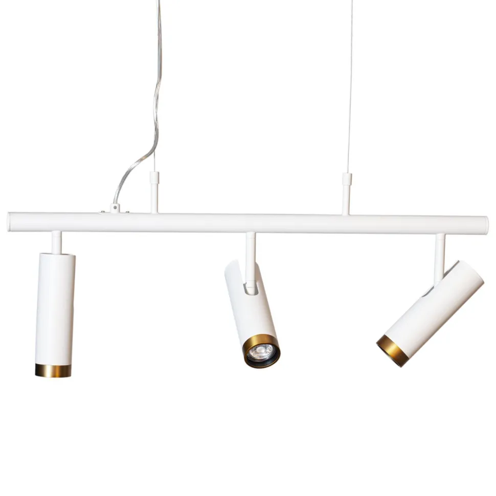 Pendelleuchte 3-flammig 80 cm breit H: max. 140 cm GU10