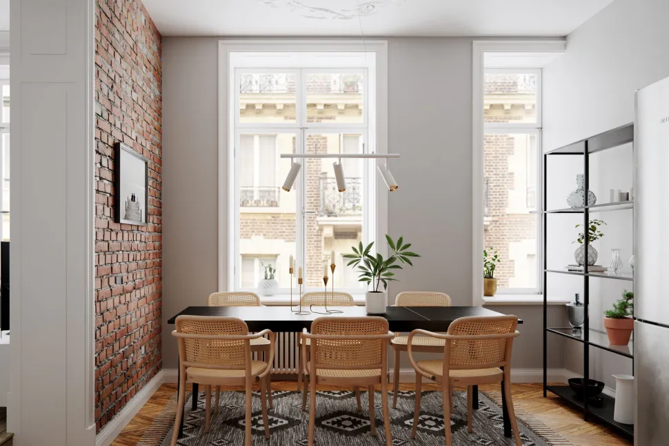 Pendelleuchte 3-flammig 80 cm breit H: max. 140 cm GU10