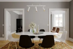 Pendelleuchte 3-flammig 80 cm breit H: max. 140 cm GU10