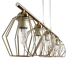 Pendelleuchte GALAXY in Messing Küche Esszimmer