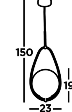 Pendelleuchte Glas Metall E27 in Silber Weiß Jugendstil
